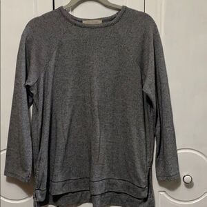 Zara Trafaluc Pinstripe Tunic Sweater size small